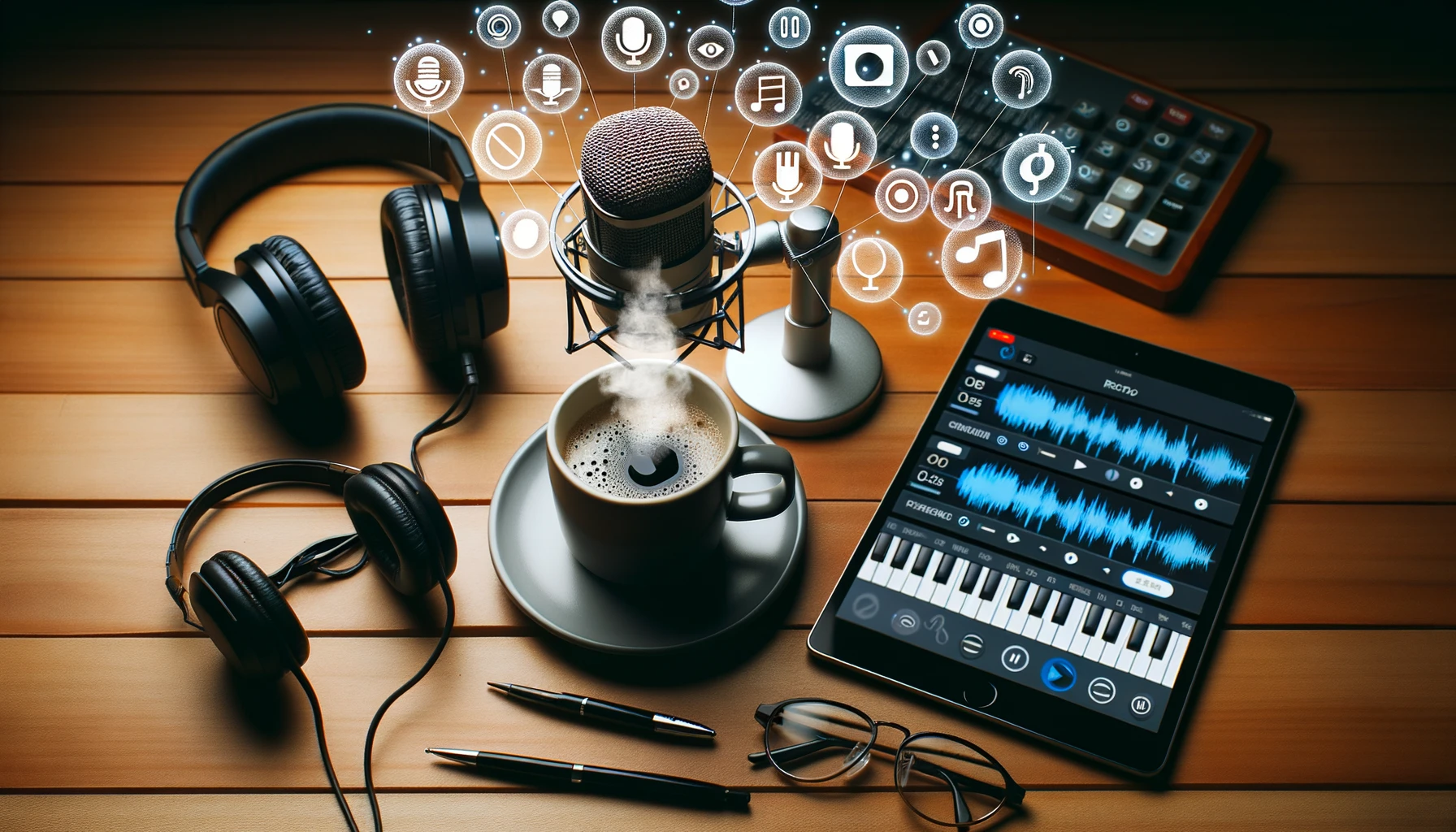 Producción de podcast